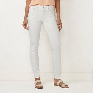 LC Lauren Conrad Feel Good Skinny Crop Jeans